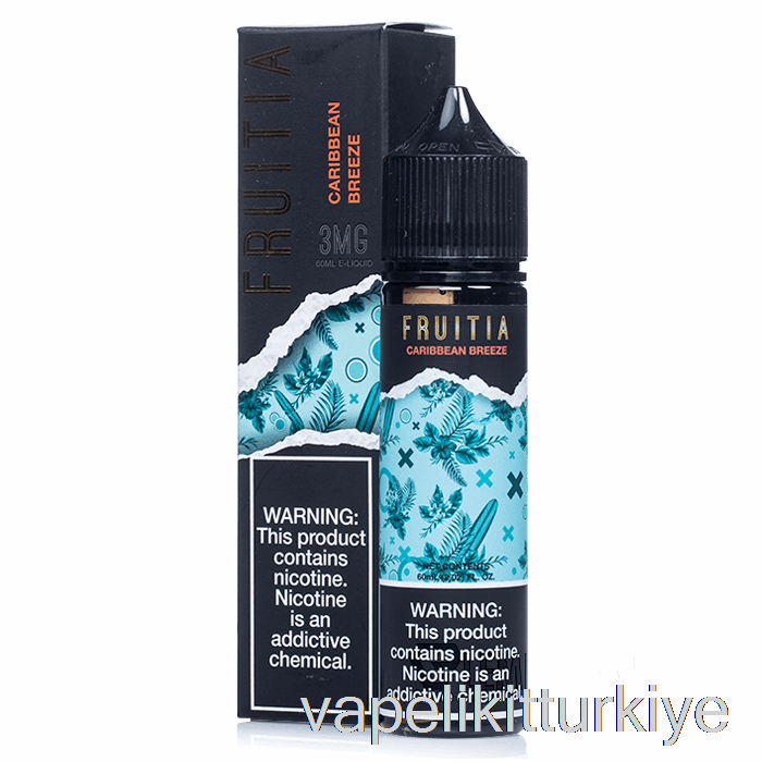 Vape Likit Karayip Esintisi - Meyve Tuzları - 30ml 35mg
